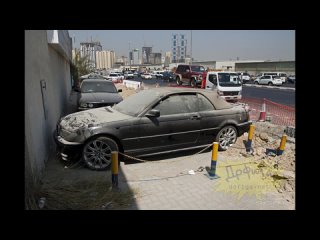 abandoned cars in dubai